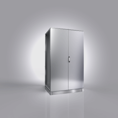 Double Doors Cabinet + Rear Panel