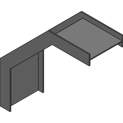 Bogen vertikal für Kabelleiter