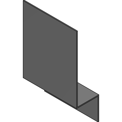Montageplatte für Kabeltragsystem (vertikal)