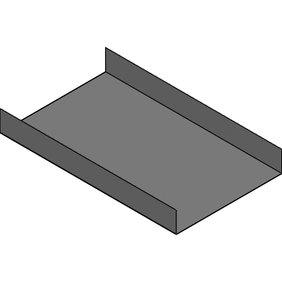 Kabelrinne/Weitspannkabelrinne (ohne Oberteil)