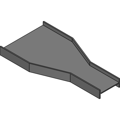 Reduzierstück für Kabelleiter (symmetrisch)