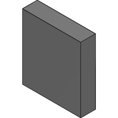 Installation cabinet floor standing with door/cover