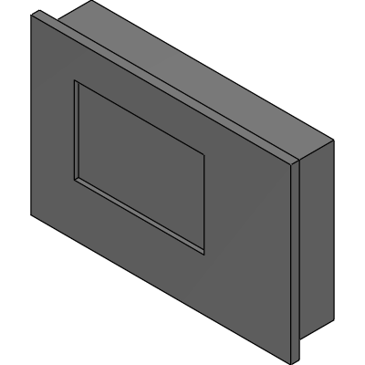 Security station/-panel (built-in)
