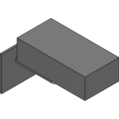 Surveillance camera (wall mounting)