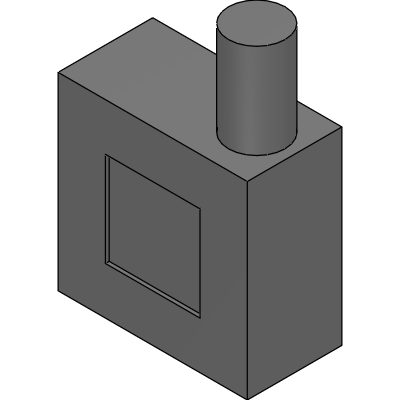 Sensor (in rectangular housing)