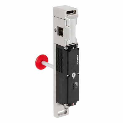 MGBS-AP, M12, with escape release, door hinge on right