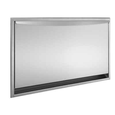 Nappy changer horizontally