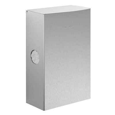 Hygiene waste bin 5l w/disp.+flap