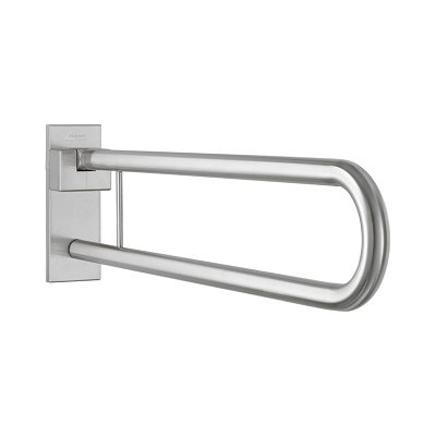 Hinged support rail