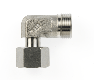 Einstellbare Winkelstutzen mit Schaft, schaftseitig vormontiert