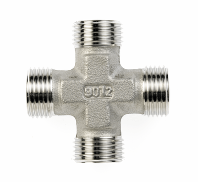 Kreuz-Stutzen, ISO 8434-1-K