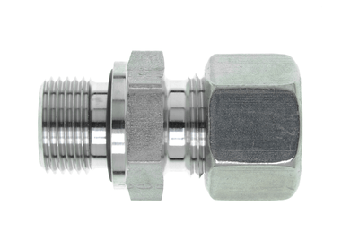 Straight male adaptor fittings, profile sealing ring form E acc. ISO 1179-2