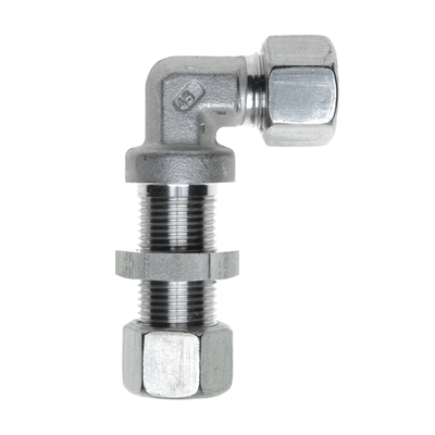 Bulkhead elbow fittings