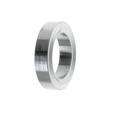 Seal edge rings for internal threads for manometer fittings