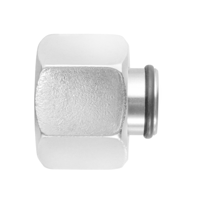 Blanking plugs with fixed nut, metal-metal sealing