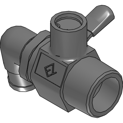 EZ Oil Drain Valve EZ-L-NPT-L Industrial Valves