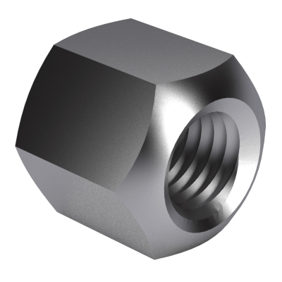 Hexagon nuts, 1.5d height