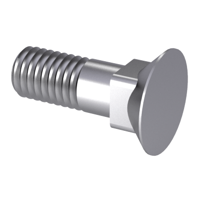 Flat countersunk square neck bolts