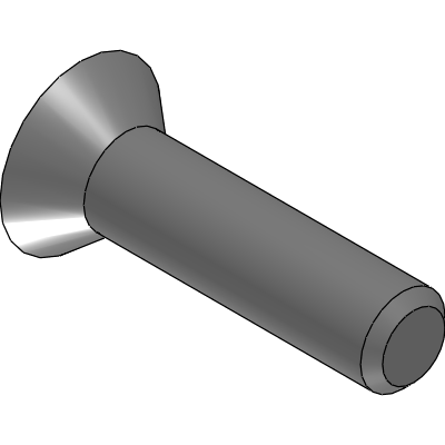 Flat Head Machine Screw Type 1a Cross Recess