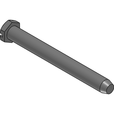 Regular Hex Head Tapping Screw Intendend Slottete