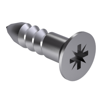 Cross recessed countersunk head wood screws, form Z