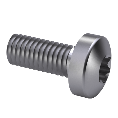 Hexalobular socket pan head screws