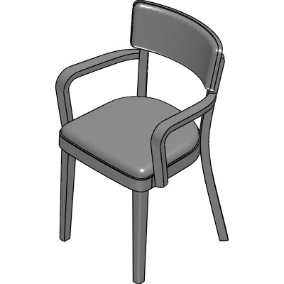 Armchair Solid_1