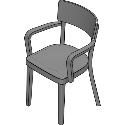 Armchair Solid_2