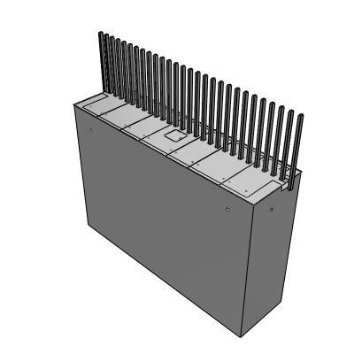 Fancy fence retractable sales gate