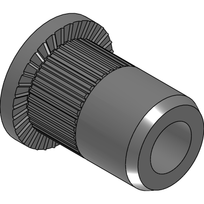 CYLINDRICAL SHANK BLIND RIVET NUTS