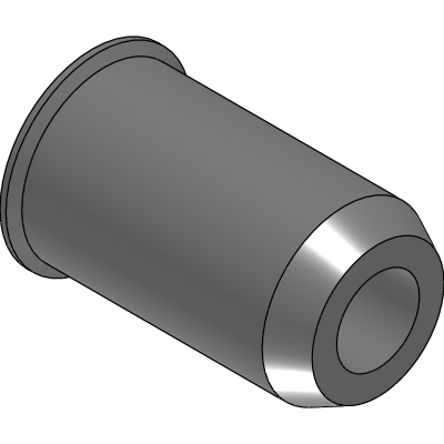 STAINLESS STEEL A2 THREADED INSERTS REDUCED HEAD