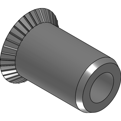 STAINLESS STEEL A2 THREADED INSERTS COUNTERSUNK HEAD