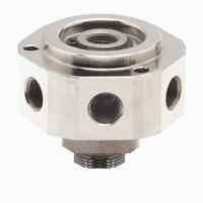 Rotating distributors with pivot