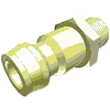 Extended hose fitting