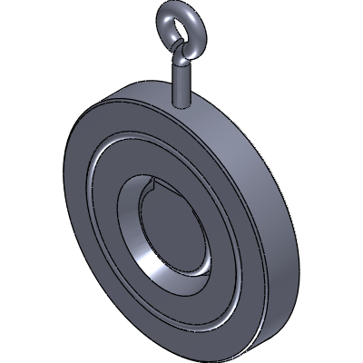 FERGO RK106 Check valve DN 40 PVC-U PN101640 PTFE Industrial Valves