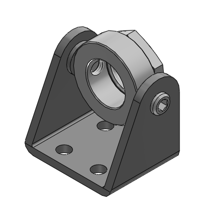 Fijación orientable