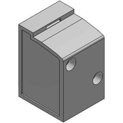 90° connection plate