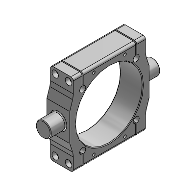 Swivel flange