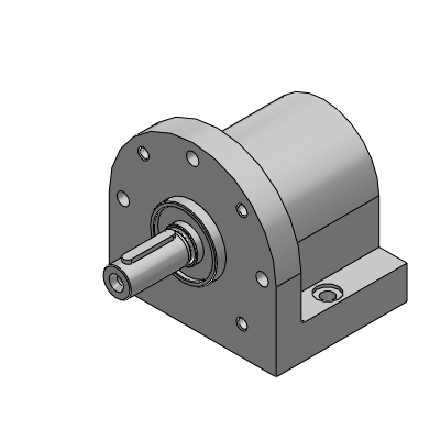Catraca para atuador giratório