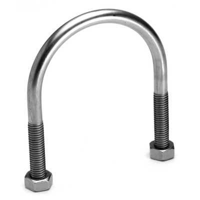 Pipe U bolts METRIC - PIPE U BOLTS Delivered with 2 nuts Stainless steel 304 or 316