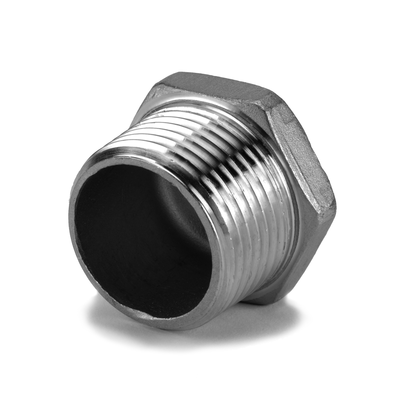 ISO Threaded unions and accessories Plugs and caps HEXAGON HEAD MALE CASTING PLUGS Stainless steel 316
