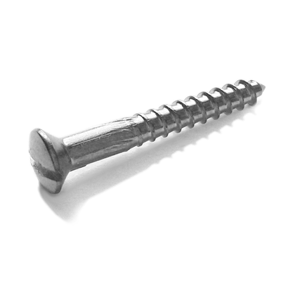 SLOTTED RAISED CSK HEAD WOOD SCREWS DIN 95 NFE 27-143 Inox A2 / S.S 304