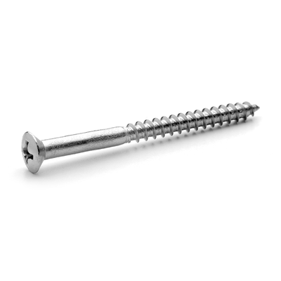 POZIDRIVE RAISED CSK HEAD WOOD SCREWS DIN 7995 Inox A2 / S.S 304
