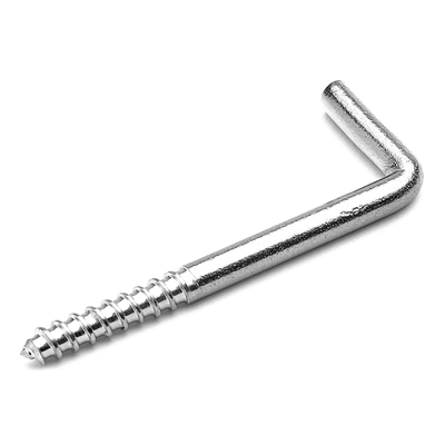 SQUARE BEND WOOD SCREWS HOOK Inox A2 / S.S 304