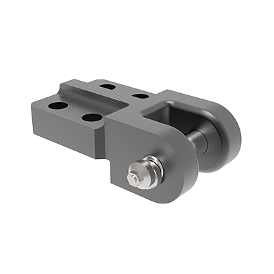 Attacco di sollevamento a spalla con perno con anello cascante di sicurezza