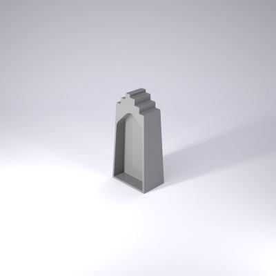Stepped block DIN 6318