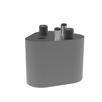 Triangle retainer for ball-lock punches, heavy duty