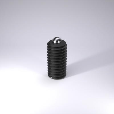 with spring loaded pins