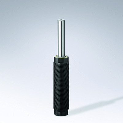 Ressort à gaz avec filetage