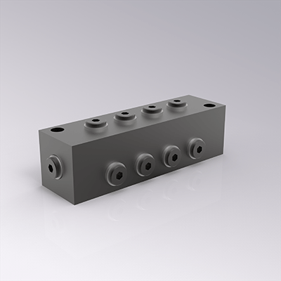 Regleta de distribución G1/8, 14 conexiones